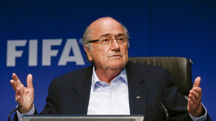 &nbsp; (Joseph Blatter, président de la Fifa © REUTERS / Arnd Wiegmann)