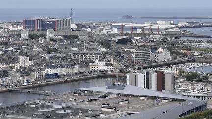 Le port de Cherbourg (illustration). (THOMAS BREGARDIS / MAXPPP)