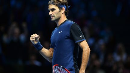 La satisfaction pour Roger Federer (GLYN KIRK / AFP)