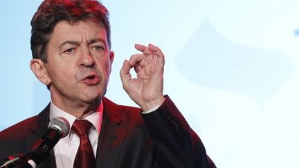 Jean-Luc Mélenchon, candidat du Front de Gauche à la présidentielle de 2012 (AFP)