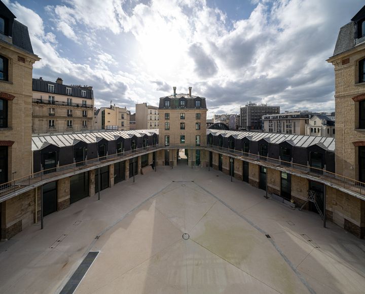 La Caserne Chateau-Landon à Paris, juin 2021 (Nicolas Thouvenin.)