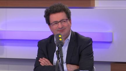 El Mouhoub Mouhoud, professeur à l'université Paris-Dauphine, le 26 mars 2019 sur franceinfo. (FRANCEINFO / RADIOFRANCE)