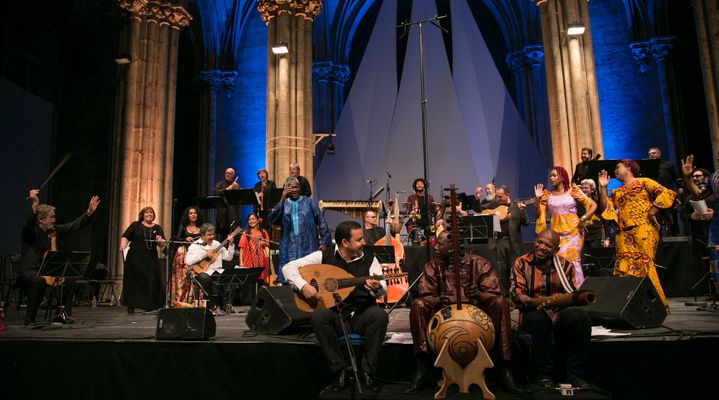 "Les routes de l'esclavage", Festival "Musique et Histoire", concert du 17 juillet.
 (Claire Xavier)