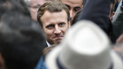 Emmanuel Macron à Toulouse, le 11 septembre 2017. (PASCAL PAVANI / AFP)