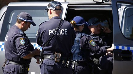 &nbsp; (La police australienne a lancé plusieurs raids dans la matinée de jeudi, dans plusieurs villes du pays © REUTERS/David Gray)