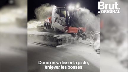 Depuis plus de 10 ans, dans sa dameuse, Victor rend les pistes les plus lisses possibles pour le plaisir des skieurs. Pendant ce temps-là, en pleine nuit et à plus de 3000 mètres d'altitude sur les pistes de Tignes...