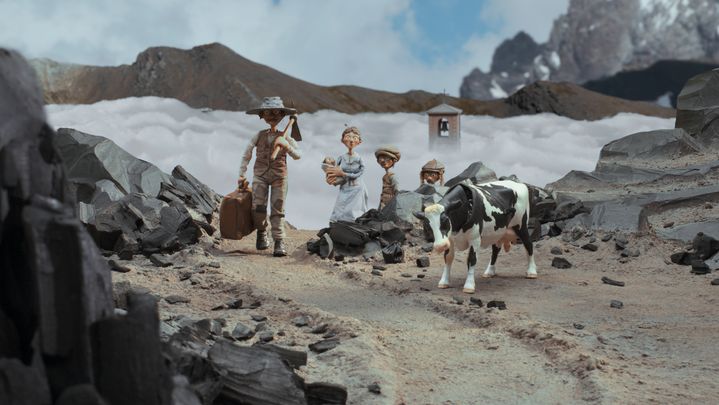 "Interdit aux chiens et aux Italiens" Réalisation: Alain Ughetto (Réalisation: Alain Ughetto)