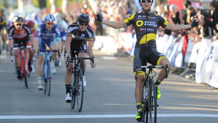 Bryan Coquard n'a pas tremblé pour s'imposer. (SYLVAIN THOMAS / AFP)