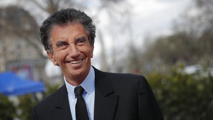 Jack Lang, lors de l'inauguration de l'exposition "Splendeurs de l'Ecriture au Maroc" le 22 mars 2017. (CHRISTOPHE ENA / POOL)