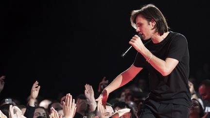 OrelSan à Cannes aux NRJ Music Awards le 10 novembre 2018.
 (Syspeo/ NMA2018/ SIPA)