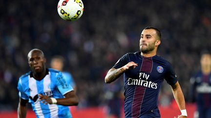 Jesé devrait quitter le PSG lors de ce mercato hivernal alors que Patrice Evra a officiellement rejoint l'OM. (FRANCK FIFE / AFP)