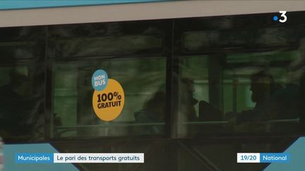 Municipales : la gratuité des transports, une fausse bonne idée ? (FRANCE 3)