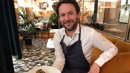 La pastilla au thon de Mathieu Pacaud. (Laurent Mariotte / Radio France)