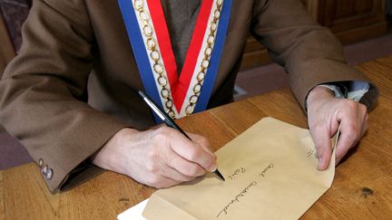 Les élus habilités à parrainer un candidat à l'élection présidentielle ont jusqu'au 17 mars 2017 pour envoyer leur signature au Conseil constitutionnel. (MAXPPP)