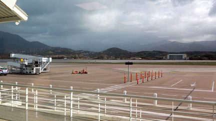 L'aéroport&nbsp;Napoléon-Bonaparte d’Ajaccio est fermé depuis le 21 décembre. (JEAN-PIERRE BELZIT / MAXPPP)