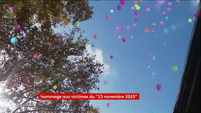 lâcher de ballons 13 novembre