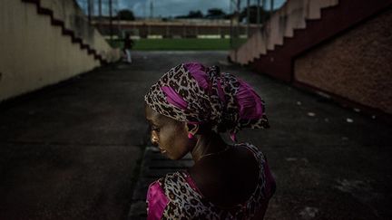 Une victime du massacre du 28 septembre 2009 au stade de Conakry:&nbsp; (TOMMY TRENCHARD)