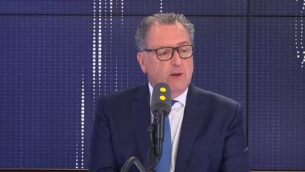 Richard Ferrand, président de l'Assemblée nationale, invité de franceinfo le 20 juin 2019. (FRANCEINFO / RADIOFRANCE)