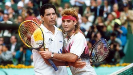 Andres Gomez, vainqueur d'Andre Agassi en finale de l'édition 1990