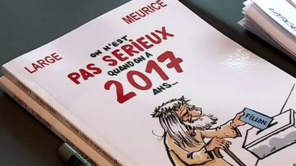 Le dessinateur de presse Marc Large signe, "On n'est pas sérieux quand on a 2017 ans" avec Meurice
 (france 3)