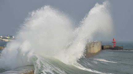 &nbsp; (Les grandes marées ce week-end, des images impressionnantes, ici à Lesconil un coefficient de 115 vendredi, 119 samedi © MaxPPP)