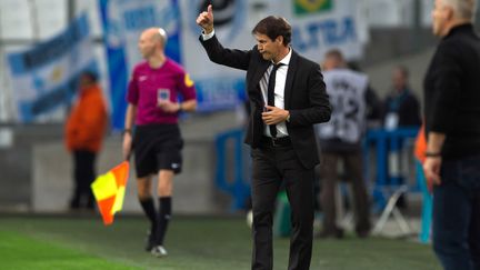 Rudi Garcia espère enchaîner un troisième succès consécutif, en coupe cette fois. (BERTRAND LANGLOIS / AFP)