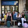 Des voyageurs attendent leur train, après des dégradations volontaires du réseau ferroviaire, à la gare de Bordeaux, le 26 juillet 2024. (CHRISTOPHE ARCHAMBAULT / AFP)