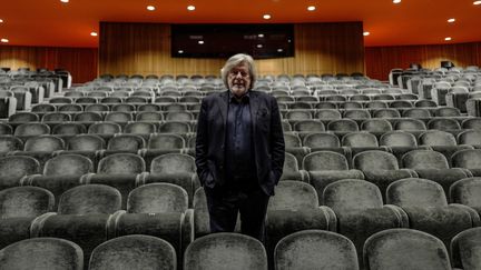 Daniel Benoin, directeur du Théâtre Anthea d'Antibes (Alpes-Maritimes), en octobre 2019. (VALERY HACHE / AFP)