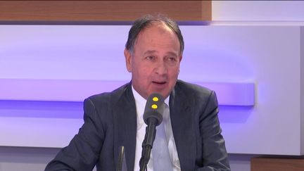 Paul Hermelin, PDG de Capgemini, vendredi 26 avril 2019 sur franceinfo. (FRANCEINFO / RADIOFRANCE)