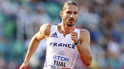 Le Français Gabriel Tual s'est qualifié en demi-finale du 800 m des championnats du monde à Eugene, jeudi 21 juillet 2022.&nbsp; (STEPH CHAMBERS / GETTY IMAGES NORTH AMERICA)