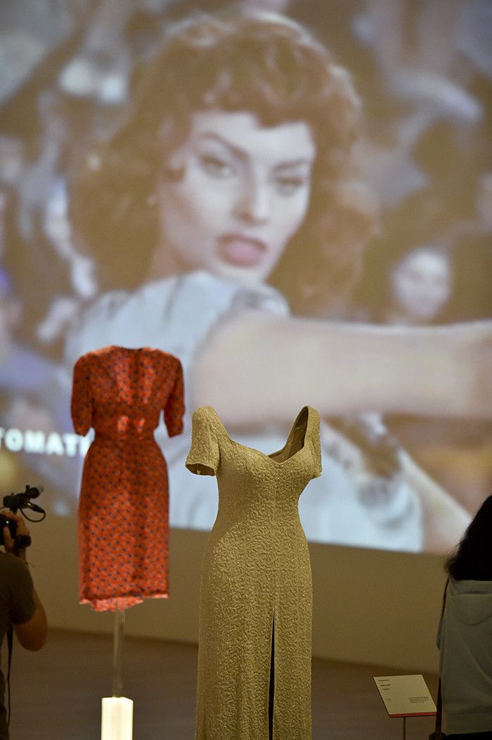 Exposition "Sophia Loren, hier, aujourd'hui et demain", musée Soumaya Mexico
 (YURI CORTEZ / AFP)