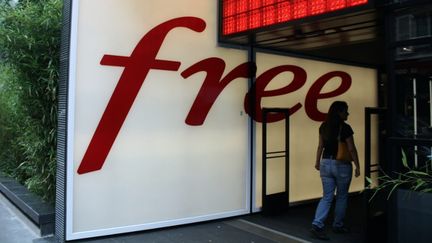 Locaux de l'op&eacute;rateur Free &agrave; Paris, le 12 juillet 2012. (ANA AREVALO / AFP)