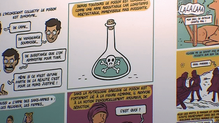 La BD "Venenum, la grande histoire du poison" de Fabien Toulmé
 (France 3 / Culturebox / capture d&#039;écran)