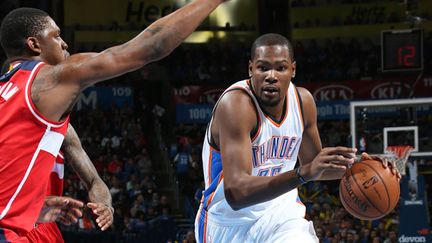 L'ailier de Oklahoma City, Kevin Durant