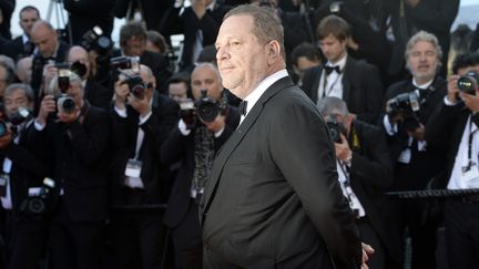 Le producteur Harvey Weinstein, le 24 mai 2013 à Cannes (Alpes-Maritimes). (ANNE-CHRISTINE POUJOULAT / AFP)