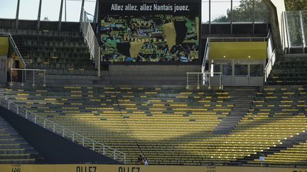 Les supporters de l'OM ne pourront pas se rendre au stade de la Beaujoire à Nantes (Loire-Atlantique) le mercredi 1er décembre.&nbsp; (SEBASTIEN SALOM-GOMIS / AFP)