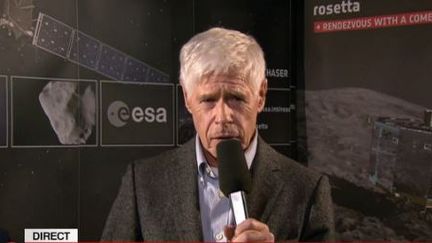 Roger-Maurice Bonnet, ancien directeur du programme scientifique de l'Agence spatiale europ&eacute;enne. (CAPTURE D'ÉCRAN FRANCE 2)