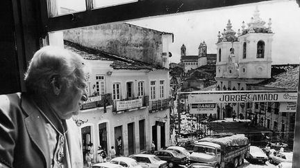 L&#039;écrivain Jorge Amado, à Bahia en août 1992
 (Geraldo Ataide / AFP)