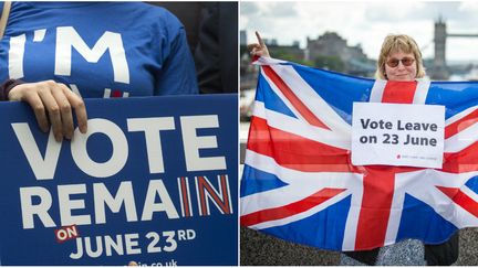  (La campagne sur le Brexit divise le Royaume-Uni © Maxppp)