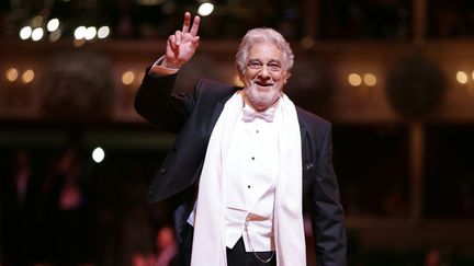 Placido Domingo s'est plutôt illustré dans des rôles de baryton ces dernières années
 (GEORG HOCHMUTH / APA / AFP)