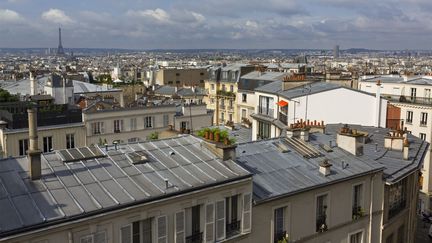 Paris vu depuis les hauteurs de Montmartre, le 28 juillet 2014. (PHILIPPE RENAULT / HEMIS.FR / AFP)