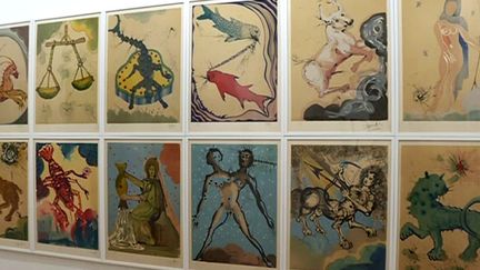 Plus de 200 gravures de Dali rassemblées à la Malmaison de Cannes
 (France 3 / Culturebox)