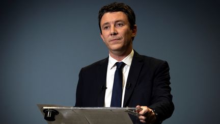 L'ancien porte-parole du gouvernement et député LREM&nbsp;Benjamin Griveaux, le 14 février 2020, à Paris. (LIONEL BONAVENTURE / AFP)