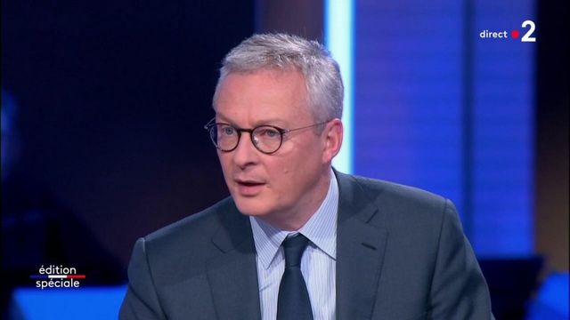 VIDEO. Coronavirus : "Si c'est nécessaire, nous irons plus loin" dans les mesures, déclare Bruno Le Maire