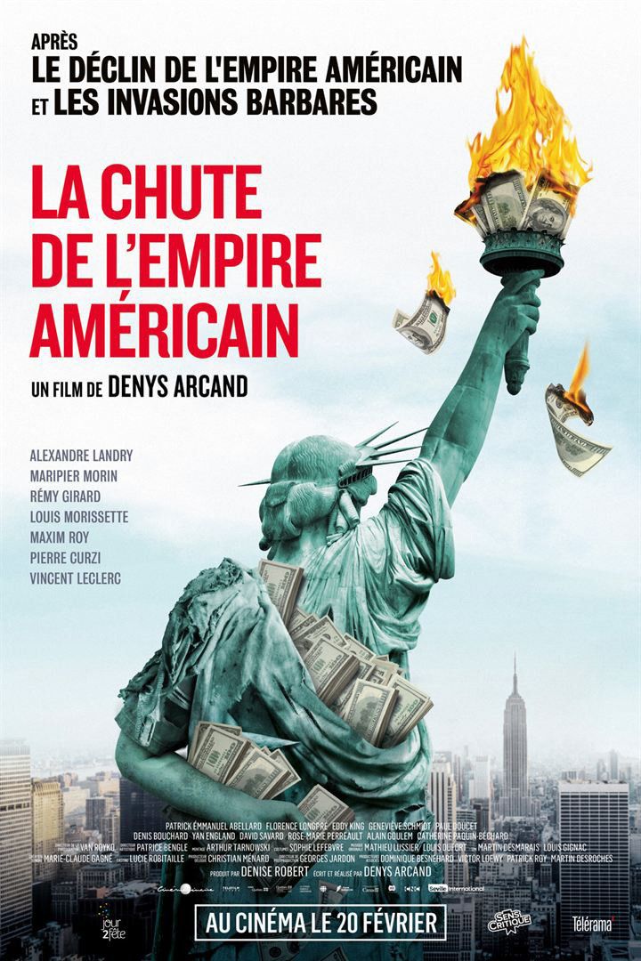 "La Chute de l'empire américain" : l'affiche
 (Jour2fête)