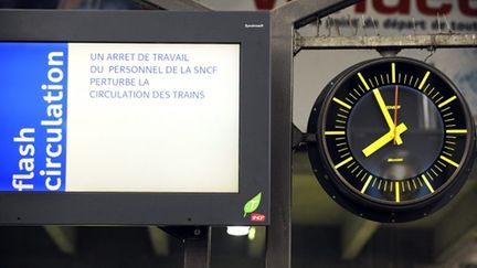 Grève à la SNCF (AFP - Bertrand Guay)