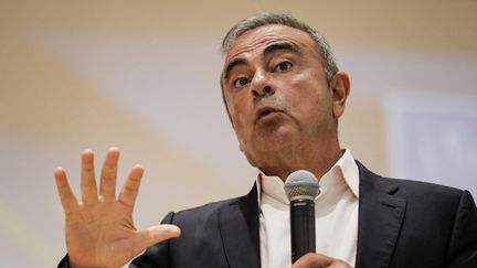 L'ancien PDG de Renault-Nissan, Carlos Ghosn, le 29 septembre 2020. (ANWAR AMRO / AFP)