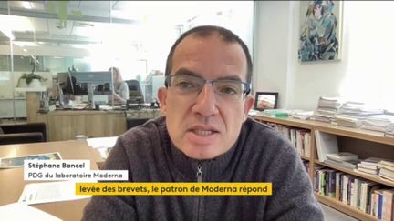 VIDEO. Covid-19 : la levée des brevets "n'aura aucun impact sur le nombre de vaccins sortis", estime le PDG de Moderna