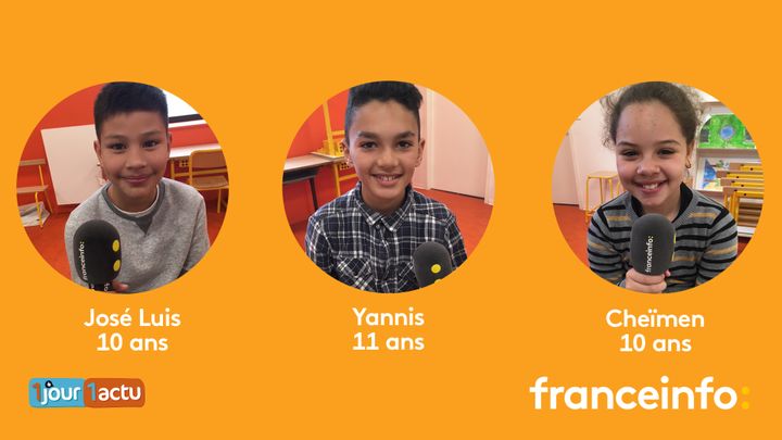 Franceinfo junior, une émission en partenariat avec le magazine et site d'actualités pour enfants, 1jour1actu et 1jour1actu.com. (ESTELLE FAURE / FRANCEINFO - RADIOFRANCE)