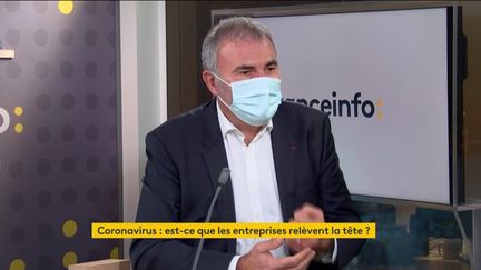 Pierre Pelouzet, médiateur des entreprises (1er décembre 2020). (FRANCE INFO / RADIO FRANCE)